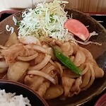 松吉 - 生姜焼き アップ