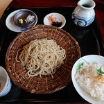 Unsui - お昼のセット(1,200円、十割に変更で+100円)[