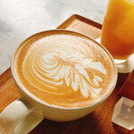 WHITE GLASS COFFEE - 