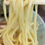 鯖江 魂心家 - 魂心らーめん・塩　麺ズーム