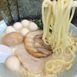 鯖江 魂心家 - 魂心らーめん・塩（麺大盛・うずら玉子増し）¥850