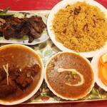 インド料理 インディアンハット - カシミリマトンセット