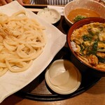 まさむね - 2022 5/15 　ゴマダレうどん・親子丼ミニセット