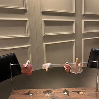  「メトロポリタングリル」 ヒルトン東京 - ランチ（土日祝）６２００円。生ハムスタンド。ドリンク圧に屈しなかったせいでしょうか、となりの席では丁寧な説明をしてたのに、全くなかったです（；＿；）