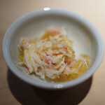菊鮨 - 毛蟹ぽん酢ジュレ