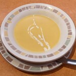 サイゼリヤ - コーンクリームスープ150円