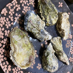 Michinoeki Ootsu - 殻付き牡蠣　産地は大村湾