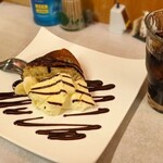 学大酒場エビス参 - 超絶レア裏メニューのバナナケーキ♡超絶大好き！