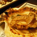 一押し、帆立バター（すみません、ちょっと食べた）