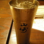 力丸 法善寺横丁 炉ばた焼 水かけ茶屋 - 山崎ハイボール