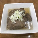 麺道 靖 - 煮豆腐(330円)