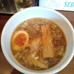 麺家 彩華 - 2日目のつけ汁。