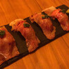 Nikuno Ousama - 和牛肉寿司680円
