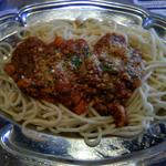 CONA - パスタランチは少しピリ辛のメキシカンミートソース。