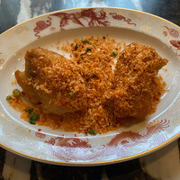 全聚徳 銀座店 - 白身魚のフライ