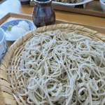 蕎麦切り わたなべ - せいろそば  650円＋250円（大盛り）