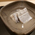 くろ﨑 - 太刀魚の酒蒸し