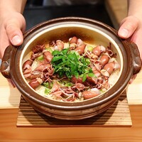 すしと天ぷら 坂本 - ホタルイカと山形産はえぬき米の土鍋ご飯