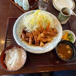 菰野倶楽部ジャックニクラウスコース クラブハウスレストラン - 三重さくらポーク　とんてき定食 1,320円