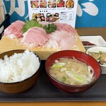 ヤマタくん - 上刺身定食1650円