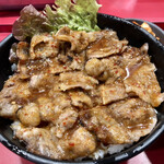 焼肉丼 十番 - 2022.3.10  カルビ丼（大）