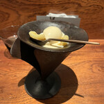 L'appartamento di NAOKI - ミルクアイス。バナナも燻してあります。