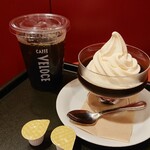 カフェ・ベローチェ - コーヒーゼリー+アイスコーヒー(L)1