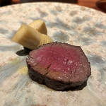 L'appartamento di NAOKI - お肉が美味しすぎました。柔らかくて素材の良さが引き出されていて一瞬でペロリ。添えてあるのは旬の筍。