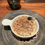 L'appartamento di NAOKI - ティラミス。上に乗ってるソースで味変。