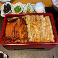 わたべ - 蒲焼きと白焼きのW乗せ