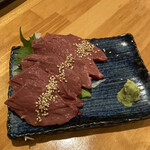 Hatagaya Reba - ハツ刺し（860円）税込【令和4年05月12日撮影】