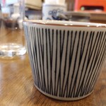 とんかつ 王龍 - お茶はプーアル茶