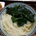 Kagawa Ippuku - わかめうどん（温・並）