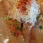 麺屋 極鶏 - 『極鶏・鶏だく』のアップ～♪(^o^)丿