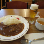 グルメ - カレーと生ビール