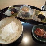 料理屋 植むら - ごはんとそのお供
