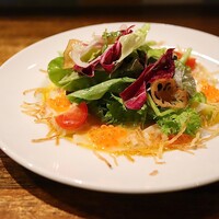 シャンパン食堂 - 水タコのカルパッチョ