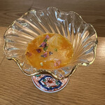 スシコーヒー - のれそれ黄身醤油