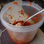 Kumamoto Halal Food - ・サンバル（超激辛）辛さが足りなかったら、と言われたけど、追加でかけなくても日本人には激辛ですよ、、、僕はかけたけど