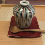 京夕け　善哉 - このわたの茶碗蒸し