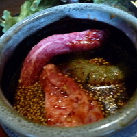 焼肉の龍園 小倉本店 - 壷漬けカルビアップ♪