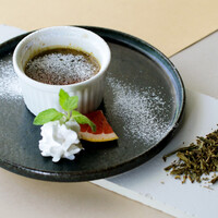利招園茶舗　宇治ほうじ茶 自家製ブリュレ