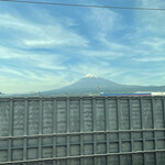 Namiyose Monja - 東京に行き帰りの新幹線の車内から富士山が綺麗でした。