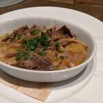 Tre Tre Sette - イタリア 仔牛ギアラのランプレドット