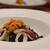 Tre Tre Sette - 料理写真:能登 ヤリイカ 生バフンウニ イカスミのタリオリーニ