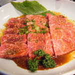 味園焼肉店 - 上ロース×3