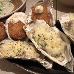 Sanchi Chokusou Go Choume Sakaba - 牡蠣のポテサラグラタン・牡蠣フライ