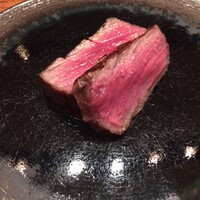 肉割烹 上 - サーロインステーキ