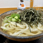 こがね製麺所 - ちょっと海苔を入れ過ぎました。