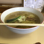 支那そば心麺 - 塩ラーメン、大盛り、850円＋150円。